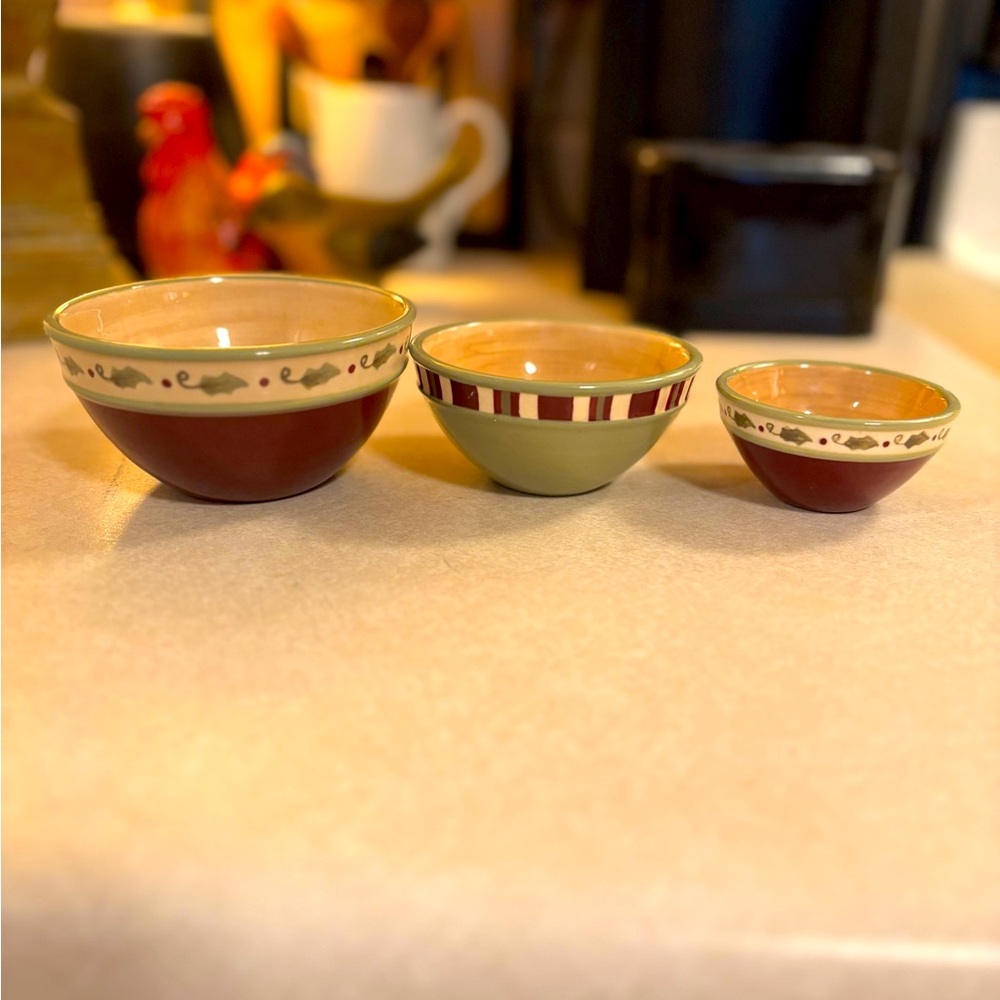 Tiny nesting prep bowls